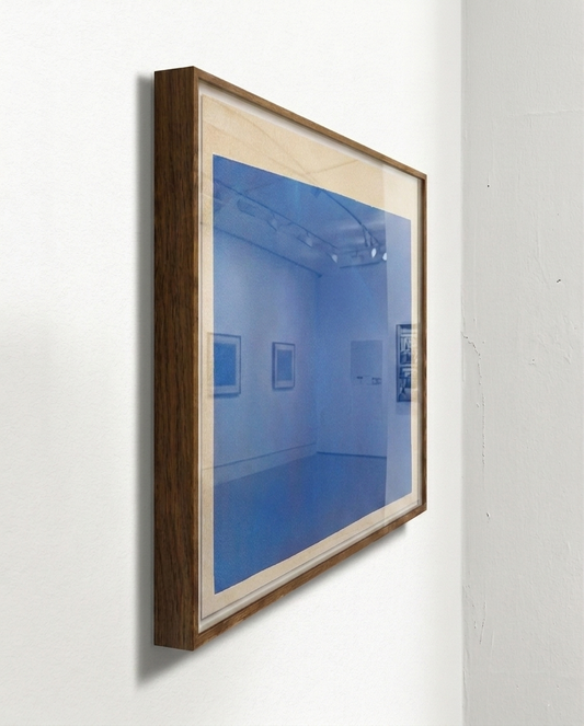 THREE LAYERS OF FRENCH BLUE 58 x 45