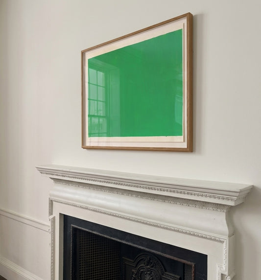 THREE LAYERS OF GREEN 58 x 43