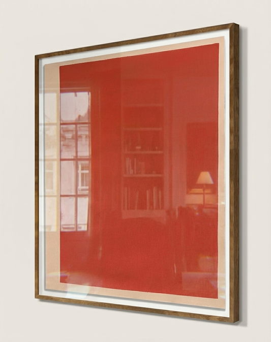 THREE LAYERS OF FRENCH RED 82 x 102