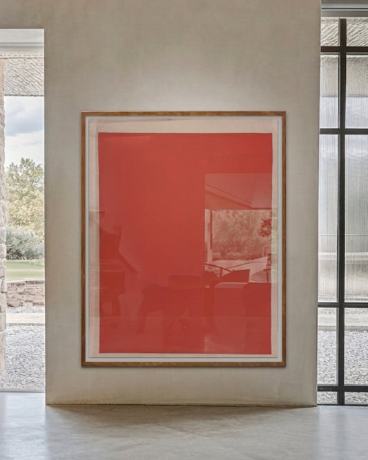THREE LAYERS OF FRENCH RED 118 x 150