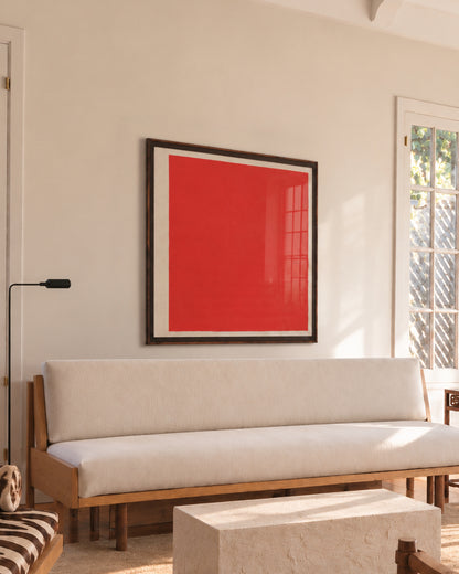 THREE LAYERS OF FRENCH RED 102 x 104