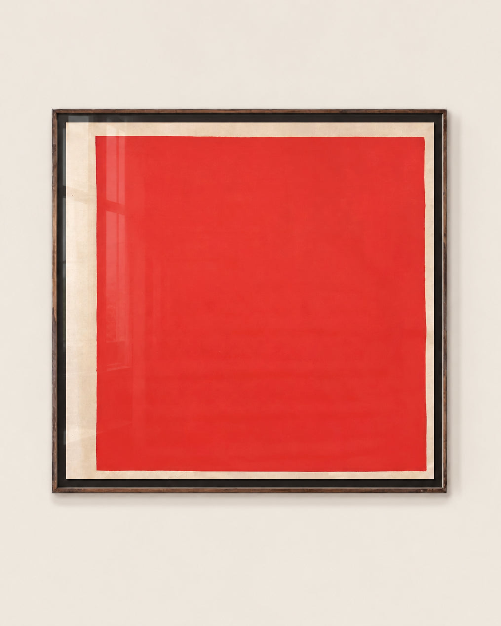 THREE LAYERS OF FRENCH RED 102 x 104