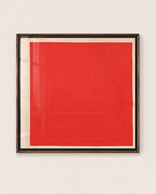 THREE LAYERS OF FRENCH RED 102 x 104