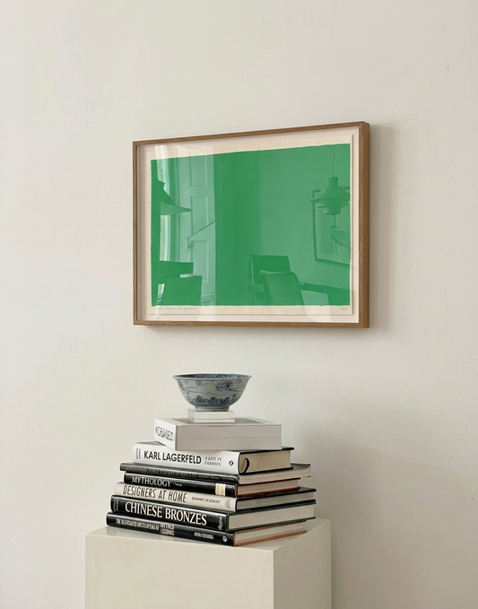 THREE LAYERS OF GREEN 58 x 43