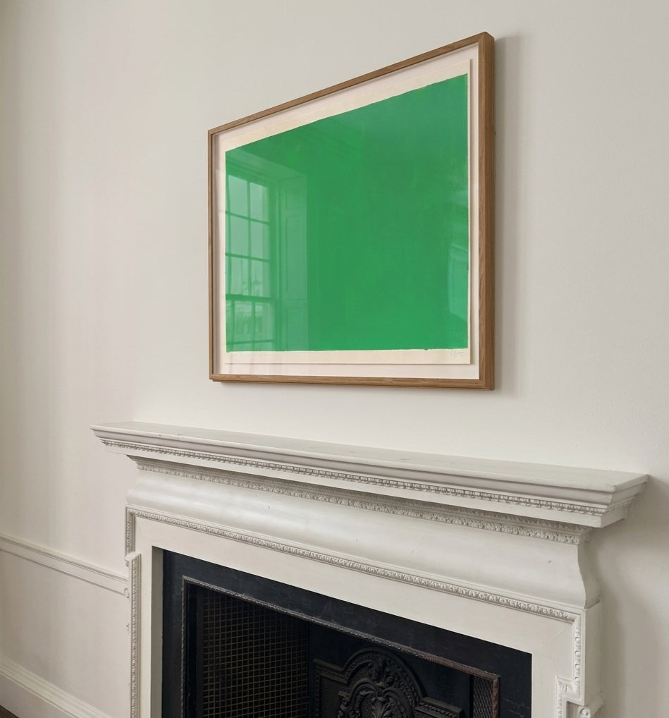 THREE LAYERS OF GREEN 58 x 43
