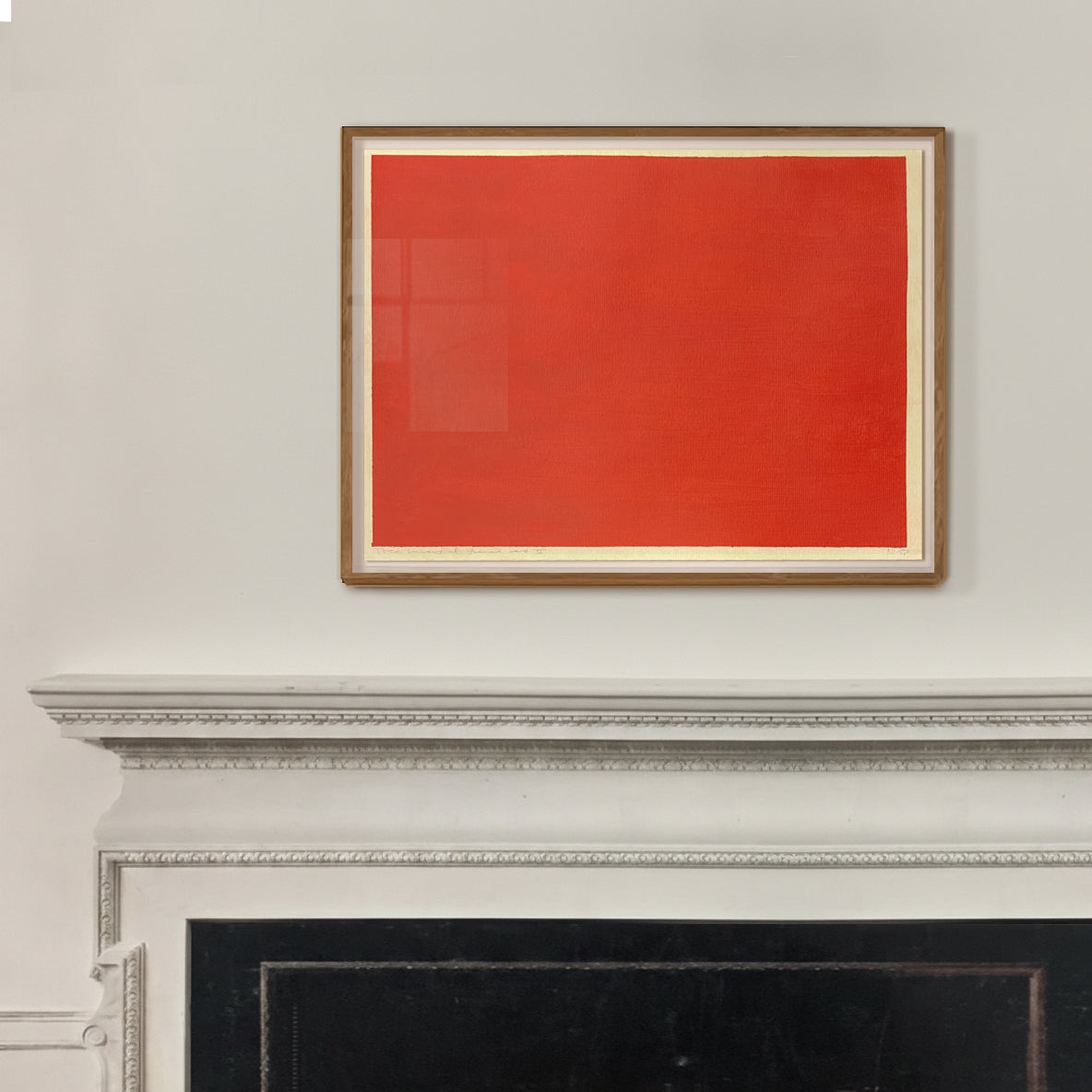 THREE LAYERS OF FRENCH RED II 52 x 40