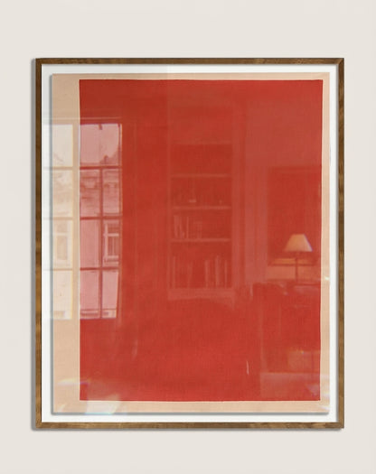 THREE LAYERS OF FRENCH RED 82 x 102