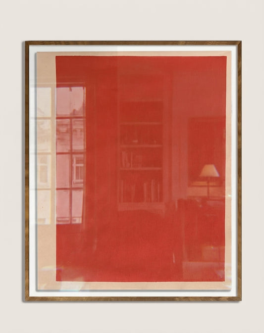 THREE LAYERS OF FRENCH RED 82 x 102